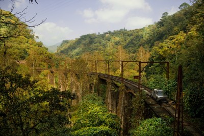 Ivan Puig and Andrés Padilla Domene, SEFT-1 over Metlac Bridge