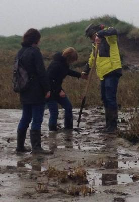 Yours truly, stuck in the mud off Leigh-on-Sea, Wrecked