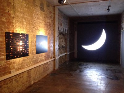 Leonid Tishkov, Private Moon (installation view), RotM 2014